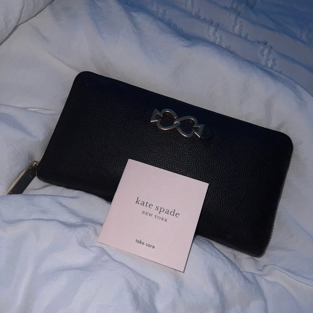 Kate Spade black wallet